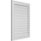 Ekena Millwork Vertical Surface Mount PVC Gable Vent: Functional, w/ 3-1/2"W x 1"P Standard Frame, 30"W x 40"H GVPVE30X4001SF - alternate 3